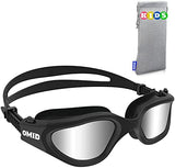 OMID Kids Swim Goggles, P2mini Polarized Swimming Goggles Comfortable for Age 6-14
