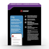 Kidde Smart Smoke and Carbon Monoxide Detector, Ring App Enabled for Real-Time Notifications, Hardwired Alarm, AA Backup Battery