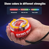 Wrist Trainer Ball Auto-Start Gyroscopic Forearm Exerciser Gyro Ball for Strengthen Arms, Fingers, Bones and Muscles
