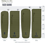 Sea to Summit Camp Plus Self-Inflating Foam Sleeping Mat for Camping, Tapered - Large (78 x 25 x 3 inches)