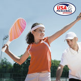 DULCE DOM Pickleball Paddles Set of 2/4 - USAPA Approved, Fiberglass Surface Pickleball Racket with 4 Indoor Outdoor Pickleball Balls and Pickleball Bag, Ideal Training Equipment Gift for Men & Women