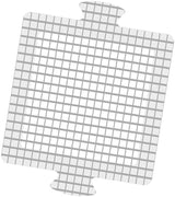 INVIHUG,25 Pack,Disposable Shower Drain Hair Catcher Mesh Stickers,Disposable Hair Drain Catcher（6.1inch Square）