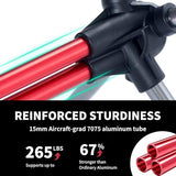 Naturehike YL08 Ultralight Camping Chair, 2.12 LBS Portable Backpacking Chair with Storage Bag & Anti-Sinking Feet, Lightweight Compact Collapsible Camp Chair