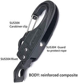 Rope Tightener, Guyline Adjuster for Tents and Tarps one Hand Control Tie Down Cam Mechanism for Camping, Hiking, Backpacking (2pcs) Essential Pocket Tools for Post-Disaster Recovery,Windproof