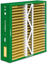 Filterbuy 20x20x5 Air Filter MERV 11 Allergen Defense (2-Pack), Pleated HVAC AC Furnace Air Filters Replacement for Honeywell FC100A1011, Lennox X0585 & More (Actual Size: 19.63 x 19.88 x 4.38 Inches)