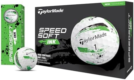 TaylorMade Golf Speed Soft Ink Golf Balls