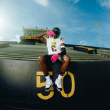 Nxtrnd Two Football Mouth Guard, Football Mouthpiece with Strap, Fits Adult & Youth (Neon Yellow)