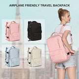 WONHOX Large Travel Backpack Carry on Flight Approved Laptop Work Business Backpack for Women Men Mochila de Viaje
