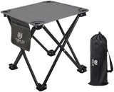 Opliy Camping Stool, Folding Small Chair Portable Camp Stool for Camping Fishing Hiking Gardening and Beach, Camping Seat with Carry Bag (Gray)