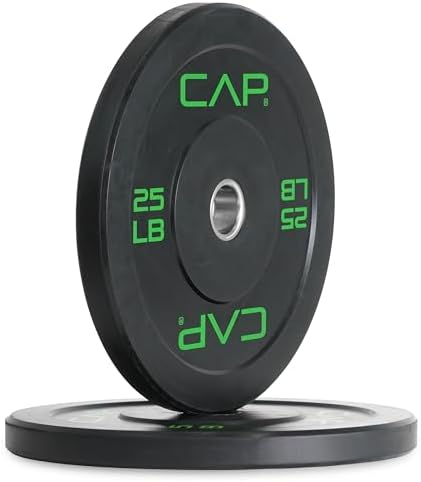 CAP Barbell Rubber Olympic Bumper Plate | Multiple Options/Colors