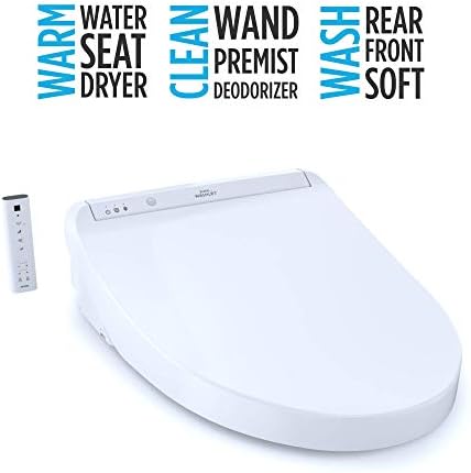 TOTO SW3036R#01 WASHLET K300 Electronic Bidet Toilet Seat, Cotton White