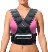 Empower Weighted Walking Vest for Women – Strengthen Muscles, Boost Bone Health, and Burn More Calories (fixed 8lbs, adjustable 4-10lbs or 10-16lbs)