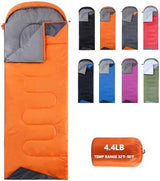 Sleeping Bags for Adults Backpacking Lightweight Waterproof- Cold Weather Sleeping Bag for Girls Boys Mens for Warm Camping Hiking Outdoor Travel Hunting with Compression Bags