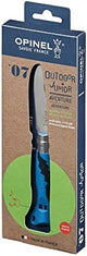 Opinel Outdoor Junior No. 07 Stainless Steel Folding Knife with Safety Rounded Tip, Integrated Whistle, Made in France