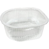 ForPro Professional Collection Universal Pedi Bath Liners - 50% THICKER - Fit Footsie Bath, Disposable Pedicure Foot Tub Liners for Foot Spa Basins & Foot Bath Soaks, Clear, 100-Count