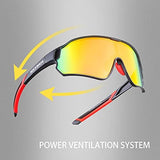 ROCKBROS Polarized Sunglasses UV Protection for Women Men Cycling Sunglasses