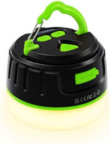 Rechargeable Camping Lantern with 6400mAh Battery, 300 Hour Runtime, 5 Light Modes, Adjustable Brightness, Waterproof, Hook & Magnetic Base, Battery Operated for Camping & Power Outages