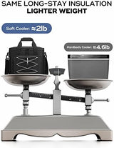 Soft Cooler Bag 35/45Can, Collapsible Cooler Insulated Leak Proof, Large Lunch Box for Men Women, Soft-Sided Cooler for Picnic, Grocery, Beach, Camping, Travel