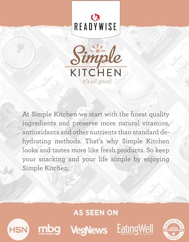 ReadyWise Simple Kitchen Homestyle Mashed Potatoes, 45 Servings – Gluten-Free Freeze-Dried MRE for Emergency Food Supply, Long-Term Storage, Camping, Survival, and Disaster Preparedness, #10 Can