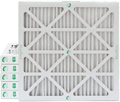 Glasfloss 20x20x2 MERV 10 (FPR 5-6) 2" Inch Pleated Air Filters Box of 6. Actual Size: 19-1/2 x 19-1/2 x 1-3/4
