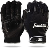 Franklin Sports MLB Baseball Batting Gloves - Shok-Sorb X Batting Gloves for Baseball + Softball - Adult + Youth Padded Non-Sting Batting Glove Pairs - Multiple Colors + Sizes