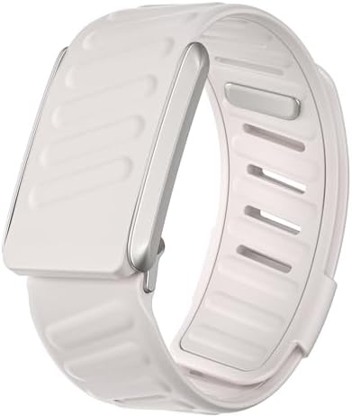 Comfort Durable Silicone Wristband Compatible with WHOOP 4.0 Band, Soft Silicone Sports Loop Strap for Men & Women, with U Shapped Connector