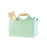 Berry&Bird Garden Tool Organizer, Metal Garden Caddy with 4 Compartments