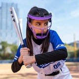 Dinictis Softball Face Mask, Lightweight, Comfortable, with Wide Field Vision, Durable and Safe Face Guards, Premium Protective Softball Fielder's Mask