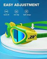 ZIONOR Kids Swim Goggles, G1 MINI UV Protection Anti-Fog Polarized Swimming Goggles for Age 6-14