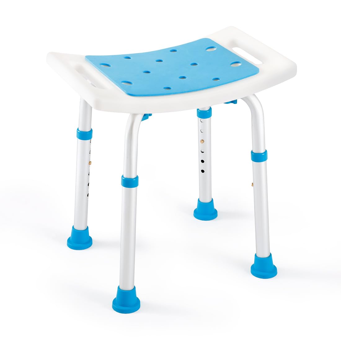 FSA/HSA Eligible Shower Stool 350lbs Bath Seat Chair, Tool-Free Assemb ...