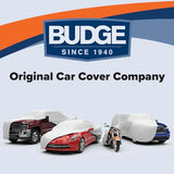 Budge Lite SUV Car Cover, Single-Layer Breathable Indoor Dust Proof Protection, Lightweight Non-Abrasive Fabric, Fits SUVs up to 186" L x 59" W x 60" H, Gray