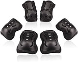BOSONER Kids/Youth Knee Pad Elbow Pads Guards Protective Gear Set for Roller Skates Cycling BMX Bike Skateboard Inline Skatings Scooter Riding Sports