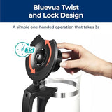 Bluevua Dual-Pack Remineralization Filters, One-Year Set for RO100ROPOT, Alkaline for Reverse Osmosis Filter, Remineralize and Increase pH for Pure Drinking Water