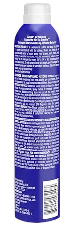 Ozium 8 Oz. Air Sanitizer & Odor Eliminator for Homes, Cars, Offices and More, Vanilla Scent, Pack of 6