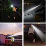 klarus HC3 Rechargeable Motion Sensor Cap Visor Light - 100 Lumens COB LED Clip on Hat Light - Headlamp Flashlight with Red Light for Fishing Running Camping Reading