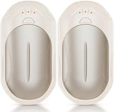 AI Hand Warmers Rechargeable 2 Pack, 6000mAh Electric Hand Warmers, AI Smart Chips 20Hrs Long Safe Heat, Portable Pocket Heater, Gifts for Christmas, Outdoor, Golf, Hunting, Camping Accessories