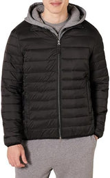 Amazon Essentials Men's Packable Lightweight Water-Resistant Puffer Jacket (Available in Big & Tall)