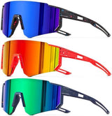 3PACK Kids Sunglasses Polarized Youth Baseball Sunglasses Boys Girls Softball Cycling UV400 Protection Goggles