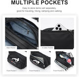 Fanny Pack Men Women Plus Size with Extender Strap 70",Extra Large Crossbody Waist Bag with Adjustable Belt, Fashion Hip Bum Bag for Outdoors Workout Traveling Casual Hiking Walking Cycling