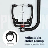 Piscifun Fishing Line Winder Spooler Machine Spinning Reel Spool Spooling Station System Automatic Spools Holder