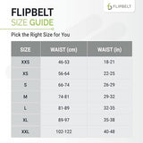 FlipBelt Classic Running Belt, Running Fanny Pack for Women and Men, USA Company