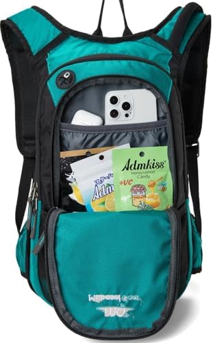 15L Insulated Hydration Backpack Pack with 2L Water Bladder Lightweight Hiking Backpack Bag for Women Men Daypack for Hiking Running Festival Camping Biking