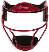 Champion Sports Steel Softball Face Mask - Classic Fielders Masks for Adults - Durable Head Guards - Premium Sports Accessories for Indoors and Outdoors - Multiple Styles
