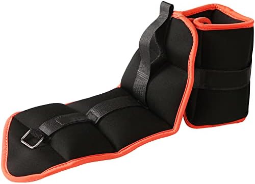 JFIT Adjustable Ankle Weights - Ankle Weight Pair 10 Weight and Bundle Options - 0.5 to 10 lbs Each, Set of 2, Adjustable Straps – Comfortable, Breathable, Moisture Absorbent Weight Straps for Men and Women