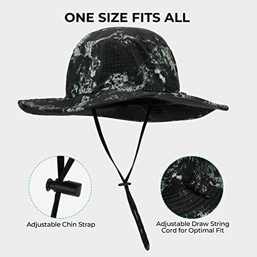 KastKing Sol Armis UPF 50 Boonie Hat - Sun Protection, Fishing, Beach & Hiking, Paddling, Rowing, Kayaking
