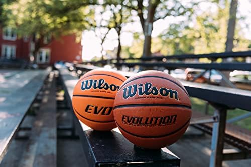 WILSON Evolution Indoor Game Basketballs - Size 5, Size 6 and Size 7