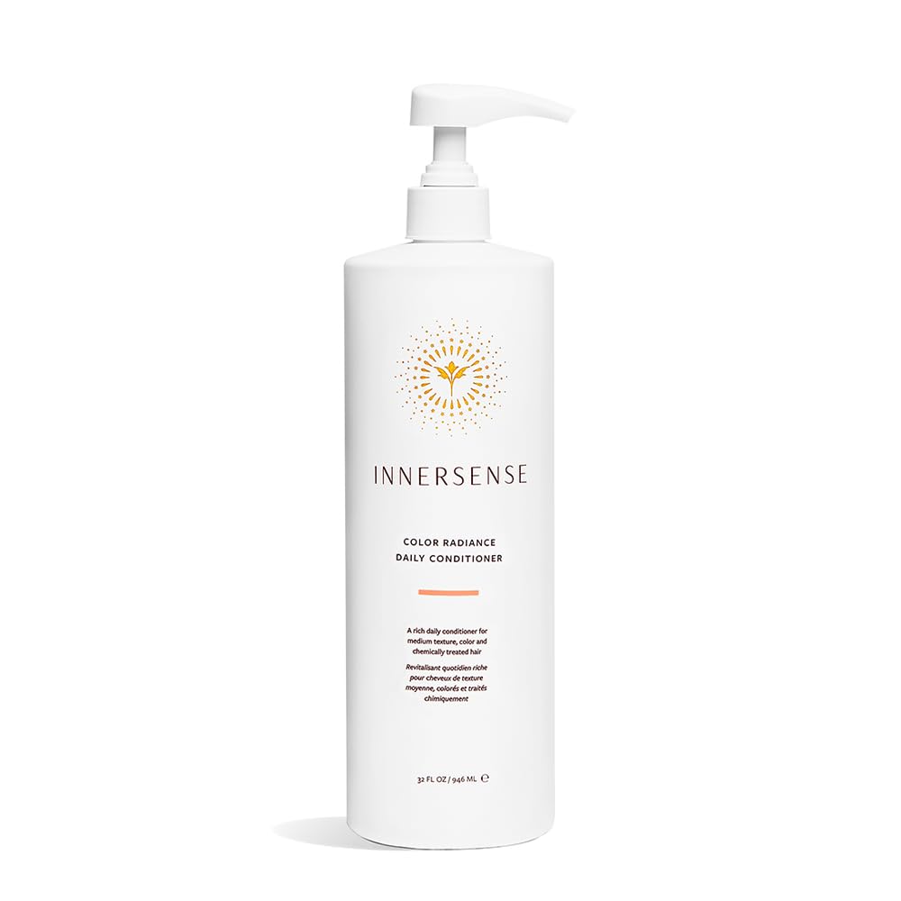 INNERSENSE Organic Beauty - Natural Color Radiance Daily Conditioner | Non-Toxic, Cruelty-Free, Clean Haircare (32 fl oz | 946 ml)
