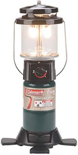 Coleman 1000 Lumens Deluxe Propane Lantern Gas Lantern with Adjustable Brightness Pressure Control Carry Handle and Mantles Included