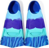 Kids Swim Fins,Short Kids Fins Youth Swimming Flippers for Lap Swimming Training for Children Girls Boys Beginners