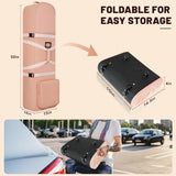 Golf Travel Bags for Airlines with Adjustable Support Rod and Detachable Shoulder Straps, Soft Foldable Golf Club Travel Covers, 900D Heavy Duty Oxford -Universal Size